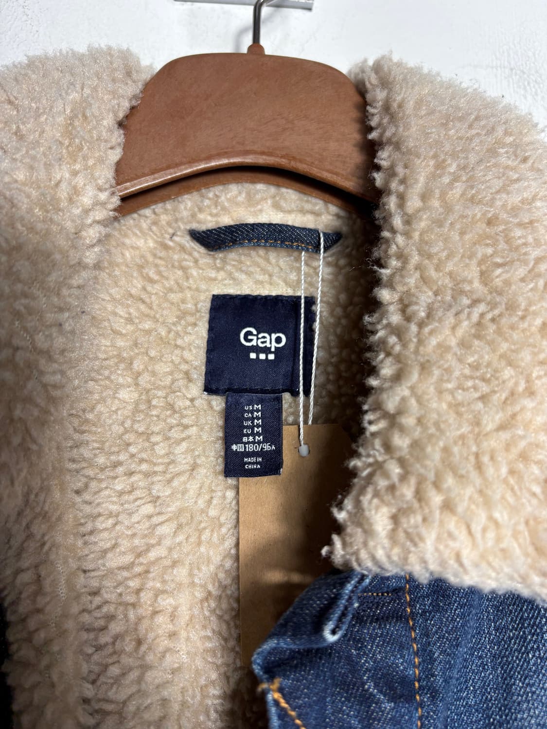 갭 시어링 카라 데님 자켓 상품이미지5