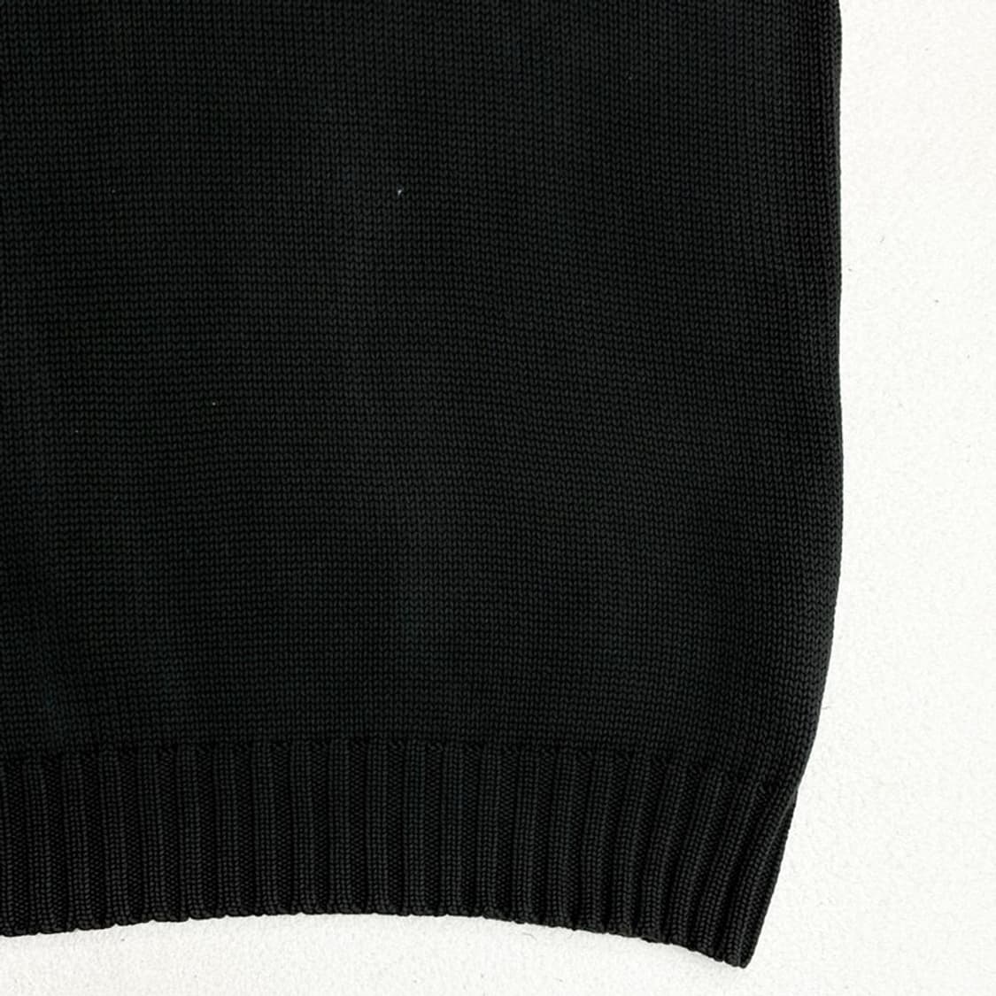 POLO 블랙 레드 포니 니트 코튼 베스트 XXL 상품이미지2