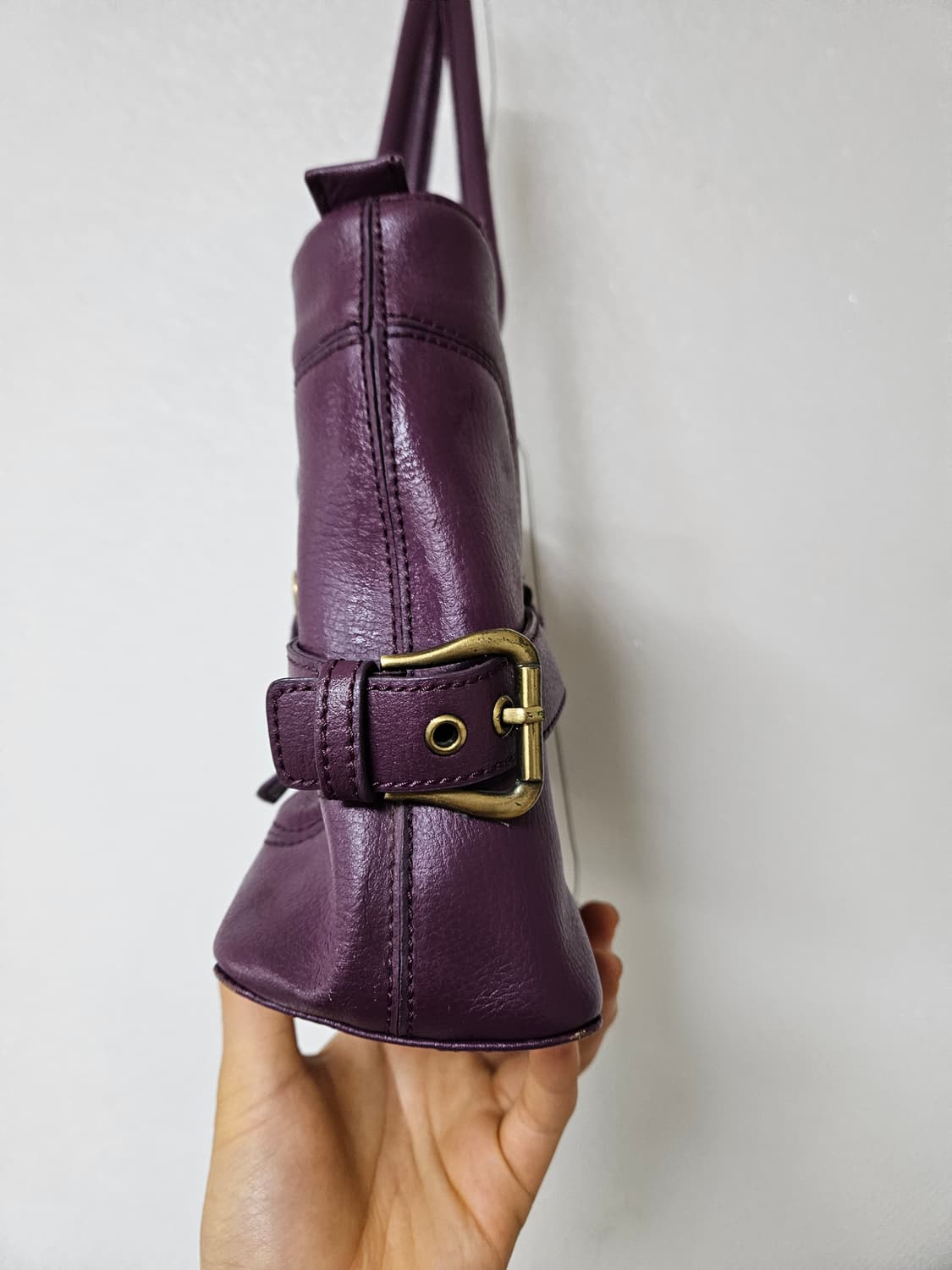 [최저가 단돈 2만원] 하디 애미스 자주색 명품 토트백 상품이미지3