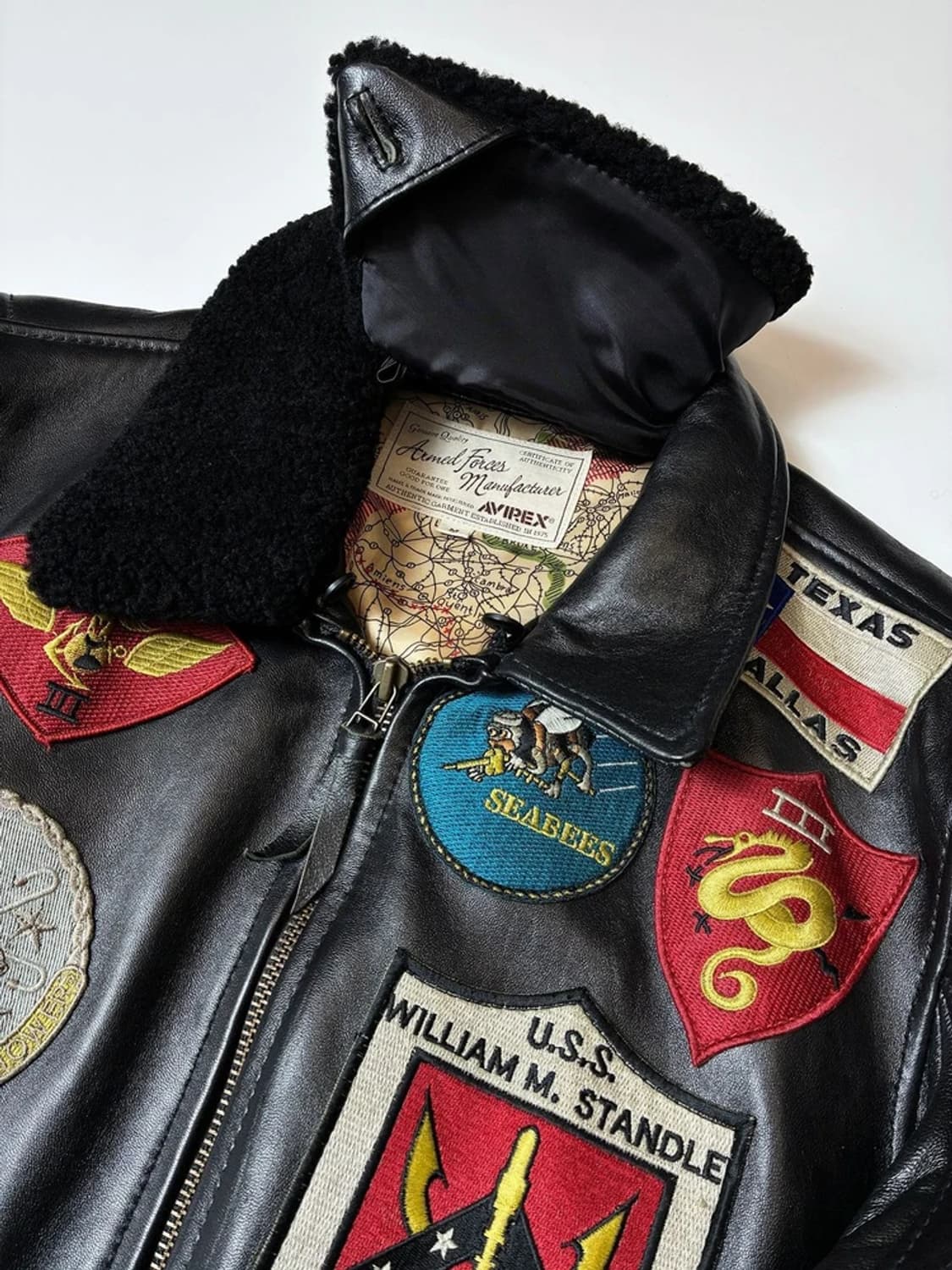 아비렉스 G-1 탑건 양가죽 자켓 PN8072 상품이미지3