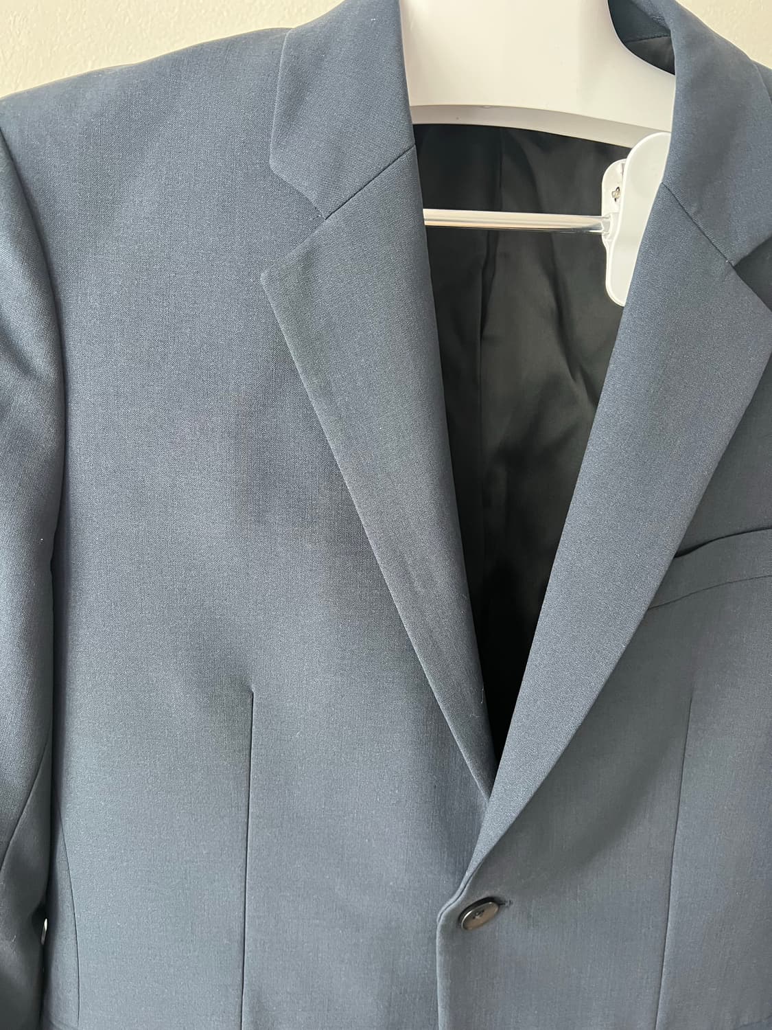 띠어리 수트 / 남성 정장 자켓 / 네이비  상품이미지7