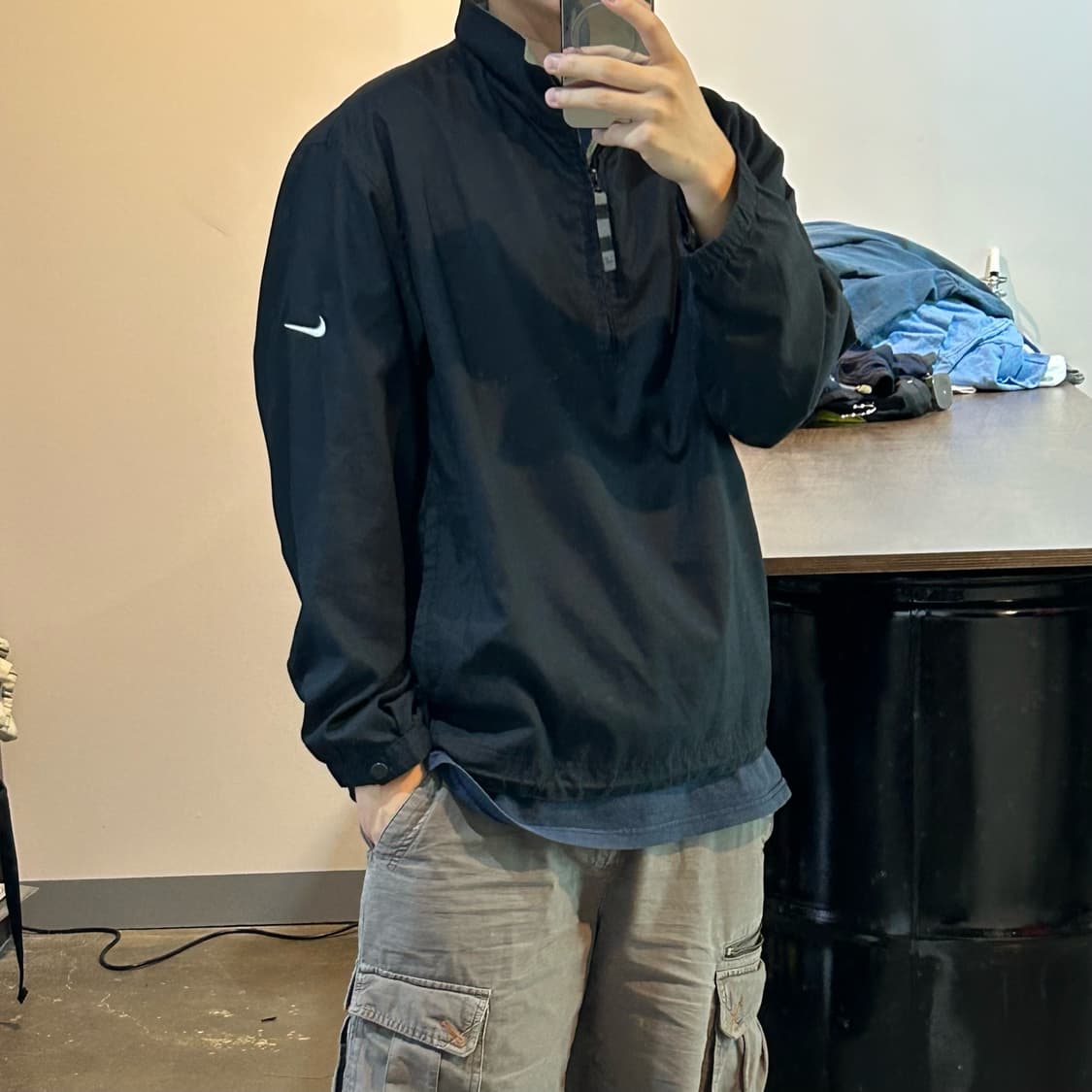 00s 나이키 하프집 자켓 상품이미지6