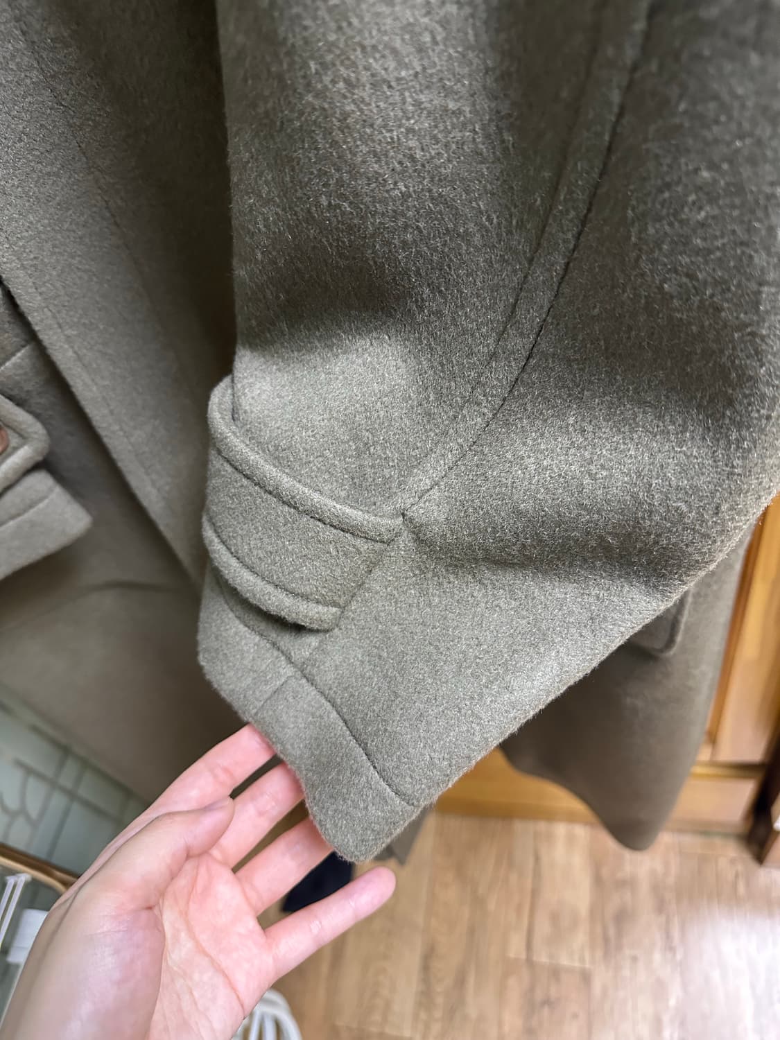 [3] 999휴머니티 발마칸코트 올리브 상품이미지5