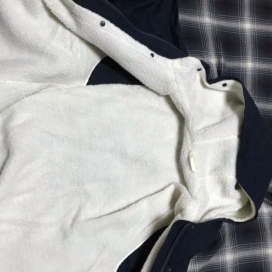 지유 재팬라인 네이비 m65 피쉬테일 숏 풀셋 파카 xl 상품이미지5