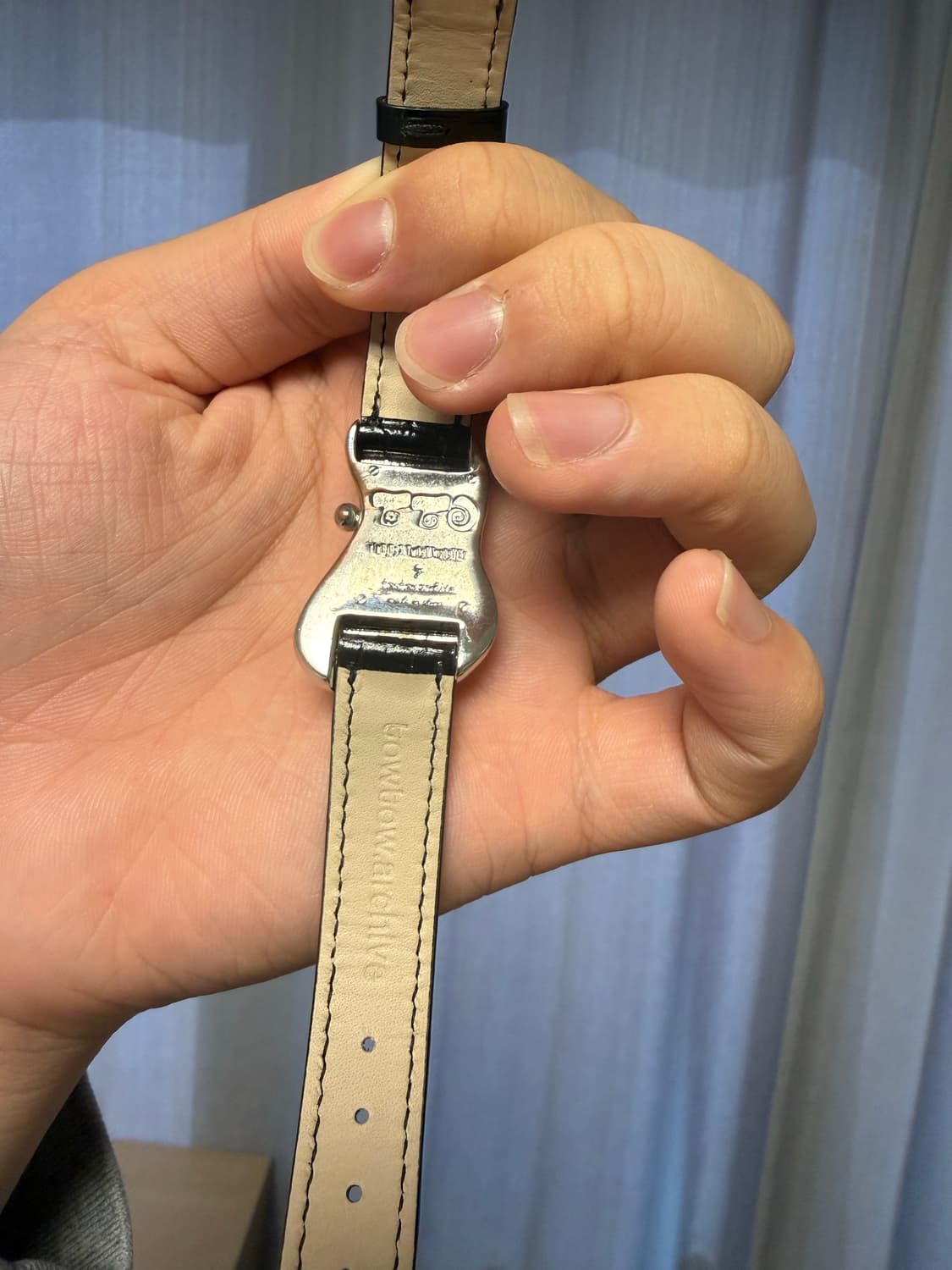 토우토우 아카이브 타임리스 트위스트 위슬릿 블랙 상품이미지3