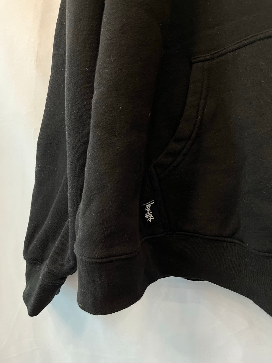 90s 빈티지 스투시 후디블랙 XL 상품이미지3