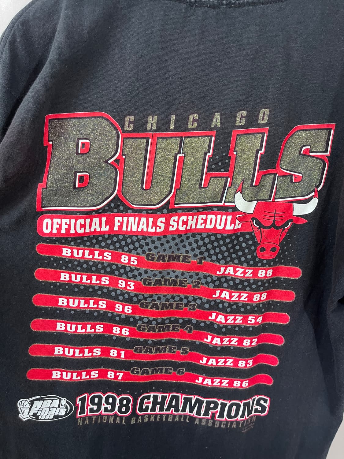 1998 Chicago Bulls NBA Finals Champions 상품이미지4