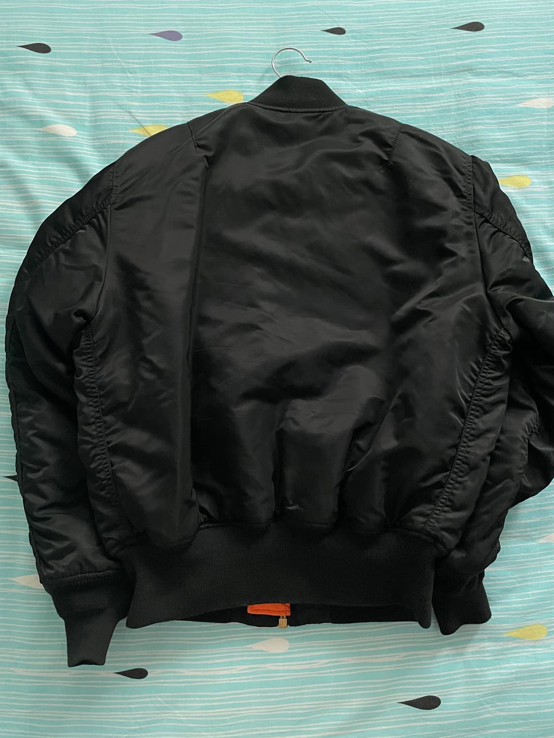 알파인더스트리 ma-1 블랙 M사이즈 상품이미지2