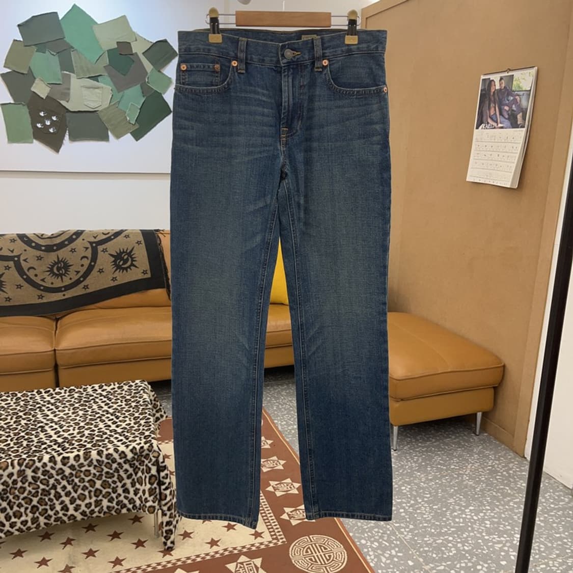 폴로 랄프로렌 올드스쿨 빈티지 워싱 데님팬츠 29인치 C09636 상품이미지3