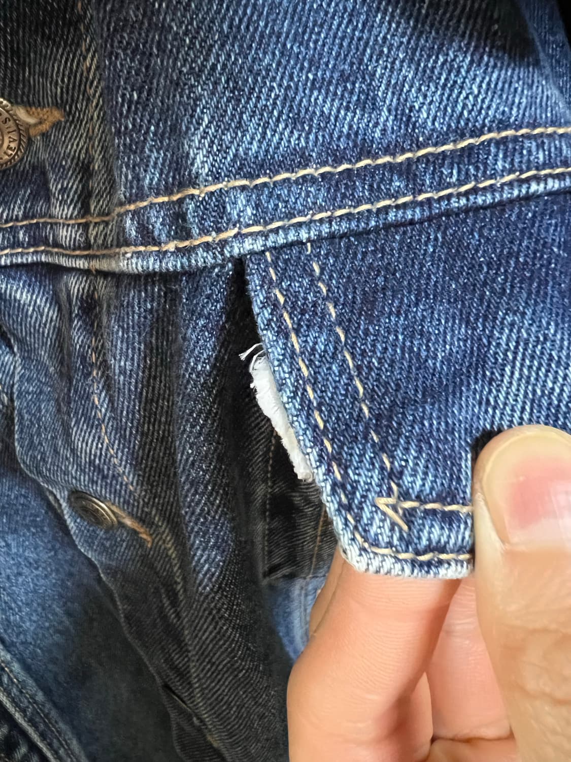 90s 리바이스 실버탭 트러커 자켓 105 상품이미지6