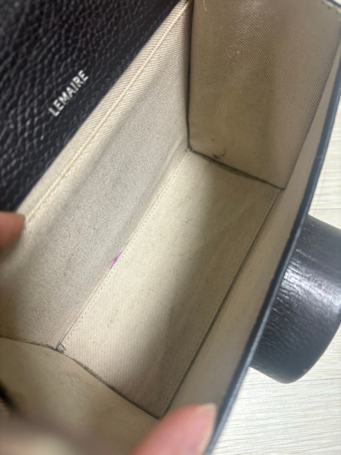 르메르 카메라백 다크초코 상품이미지10