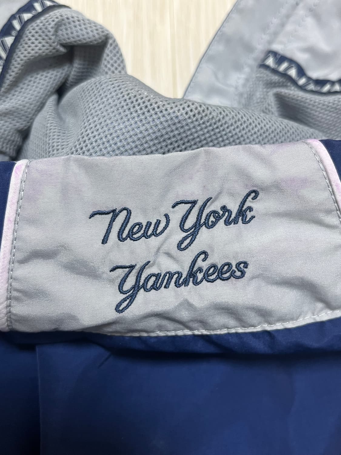 마제스틱 뉴욕 양키스 바람막이 자켓 판매 XXL 상품이미지4