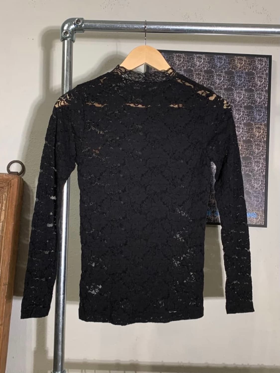 레이빔즈 플라워 시스루 롱슬리브 상품이미지5