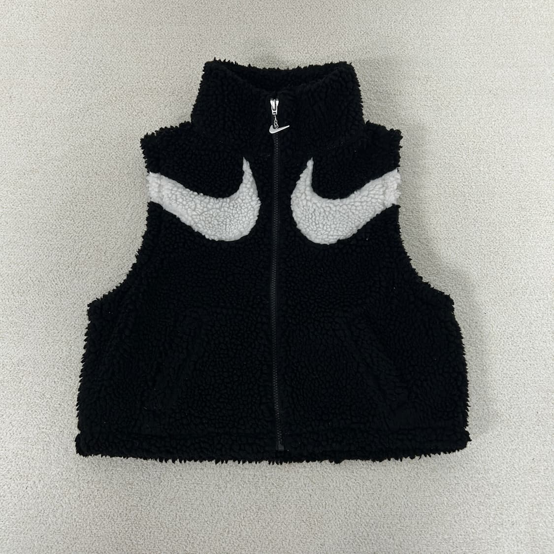 나이키 스우시 로고 셰르파 플리스 조끼 상품이미지3