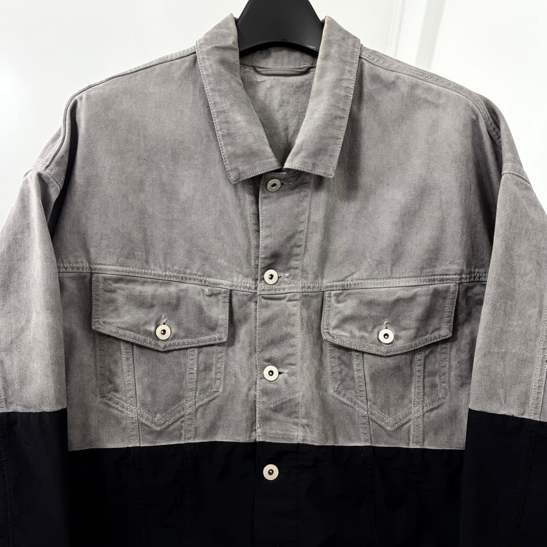 헤론 프레스톤 폴리쉘 믹스드 데님 자켓 상품이미지7