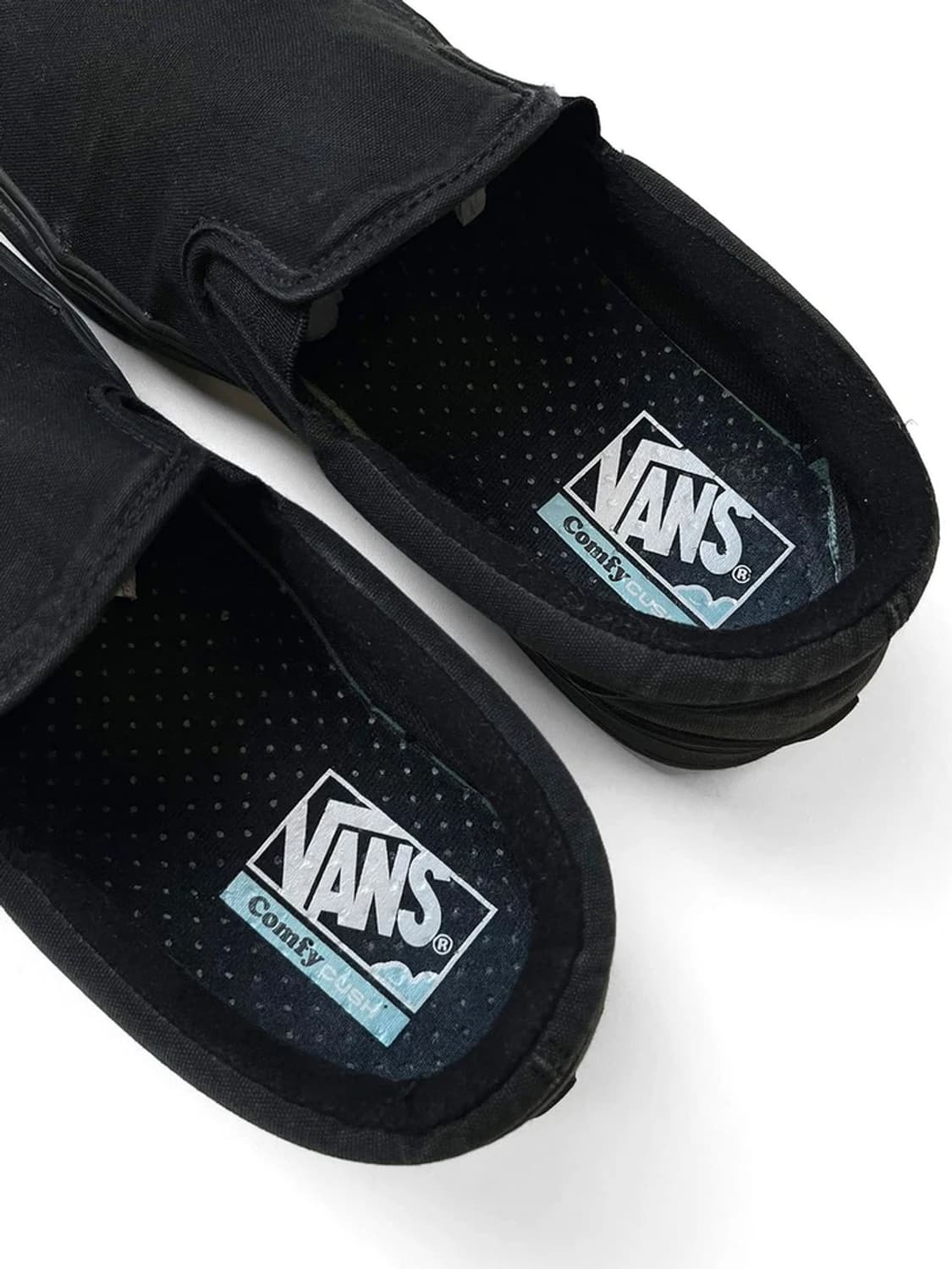 반스 VANS 프리미엄 올블랙 슬립온 스니커즈 A1482 상품이미지8