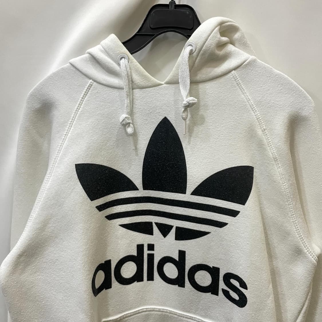 아디다스 화이트 후드티 상품이미지3