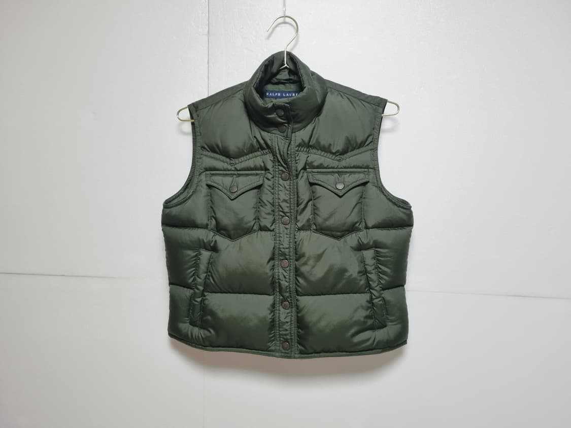 여성 폴로 polo 랄프로렌 우모 패딩 다운 베스트 조끼 파카 상품이미지4
