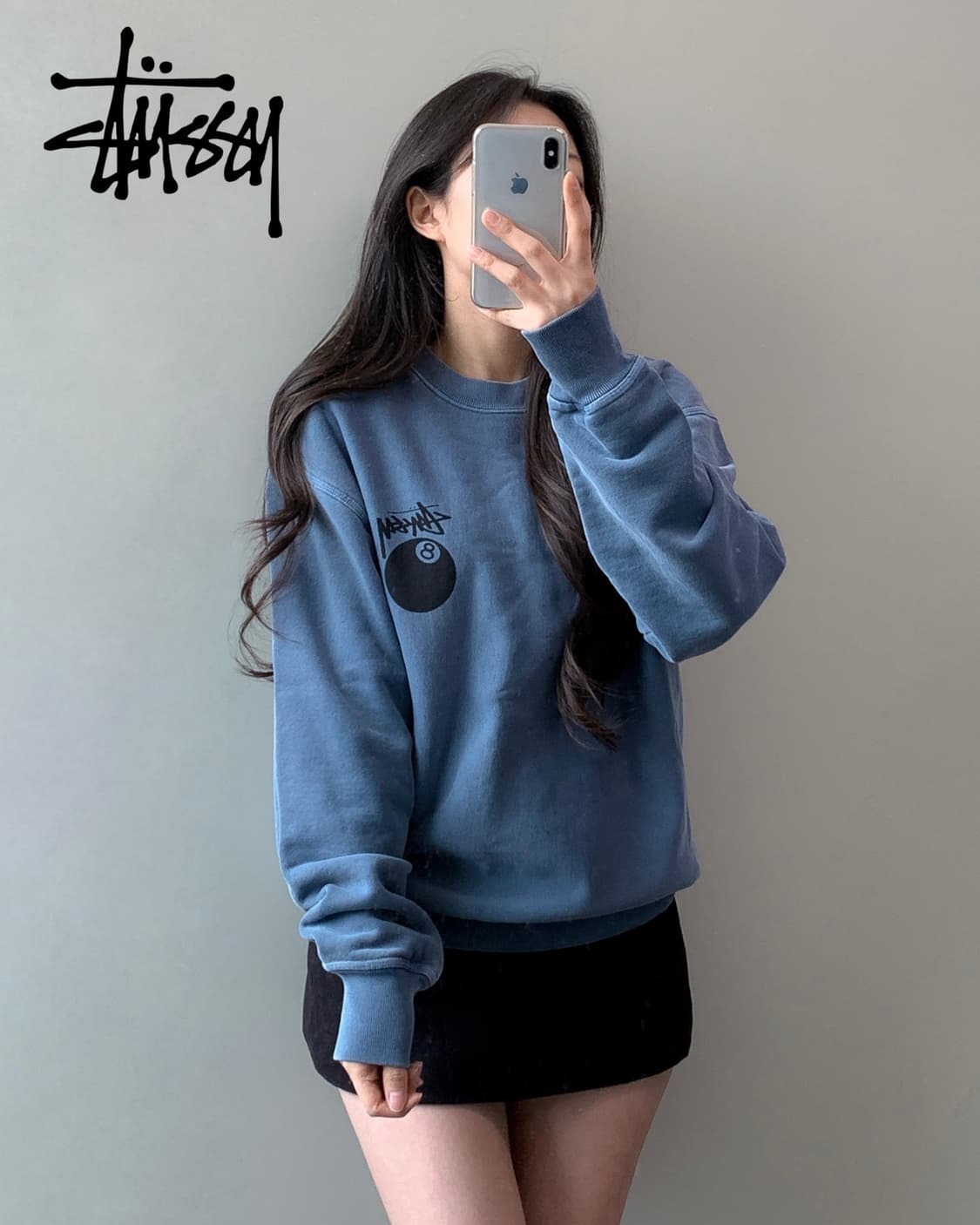 스투시 에잇8볼 맨투맨 상품이미지2