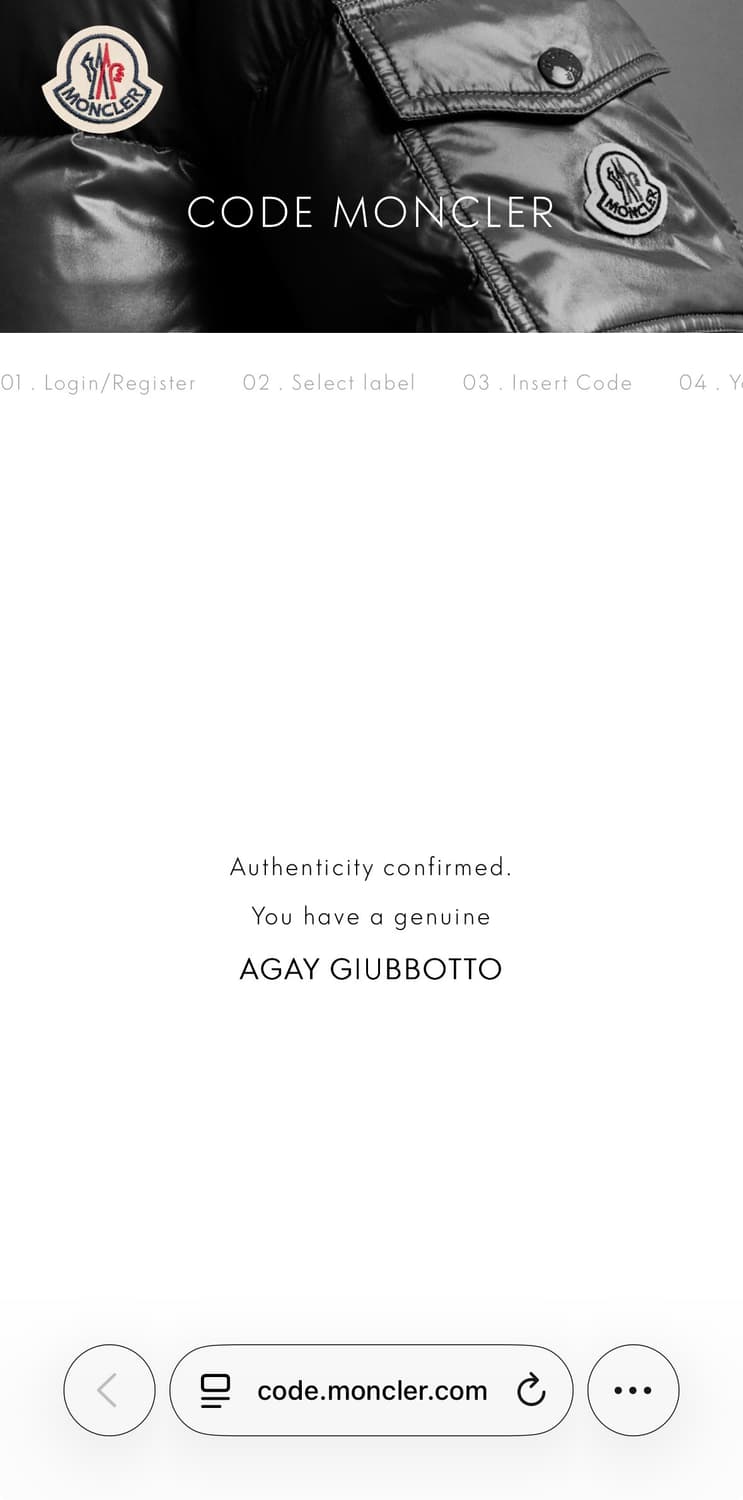 몽클레어 아게이 3사이즈 블랙 상품이미지8