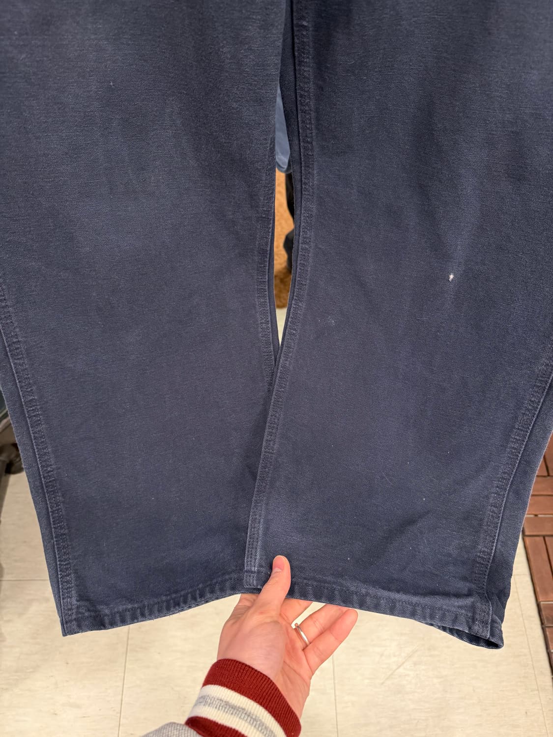 Carhartt 칼하트 던가리핏 싱글니 카펜터 워크 팬츠 (36inch) 상품이미지4