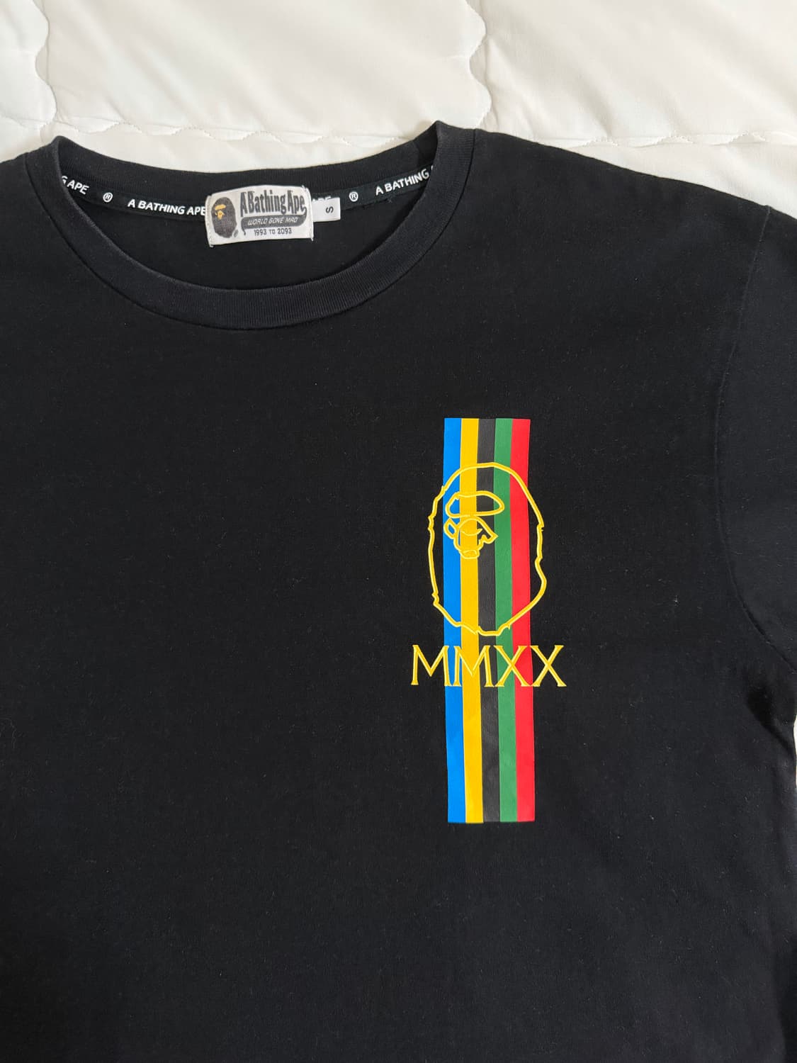 베이프 RELAXED LINE TEE 상품이미지2