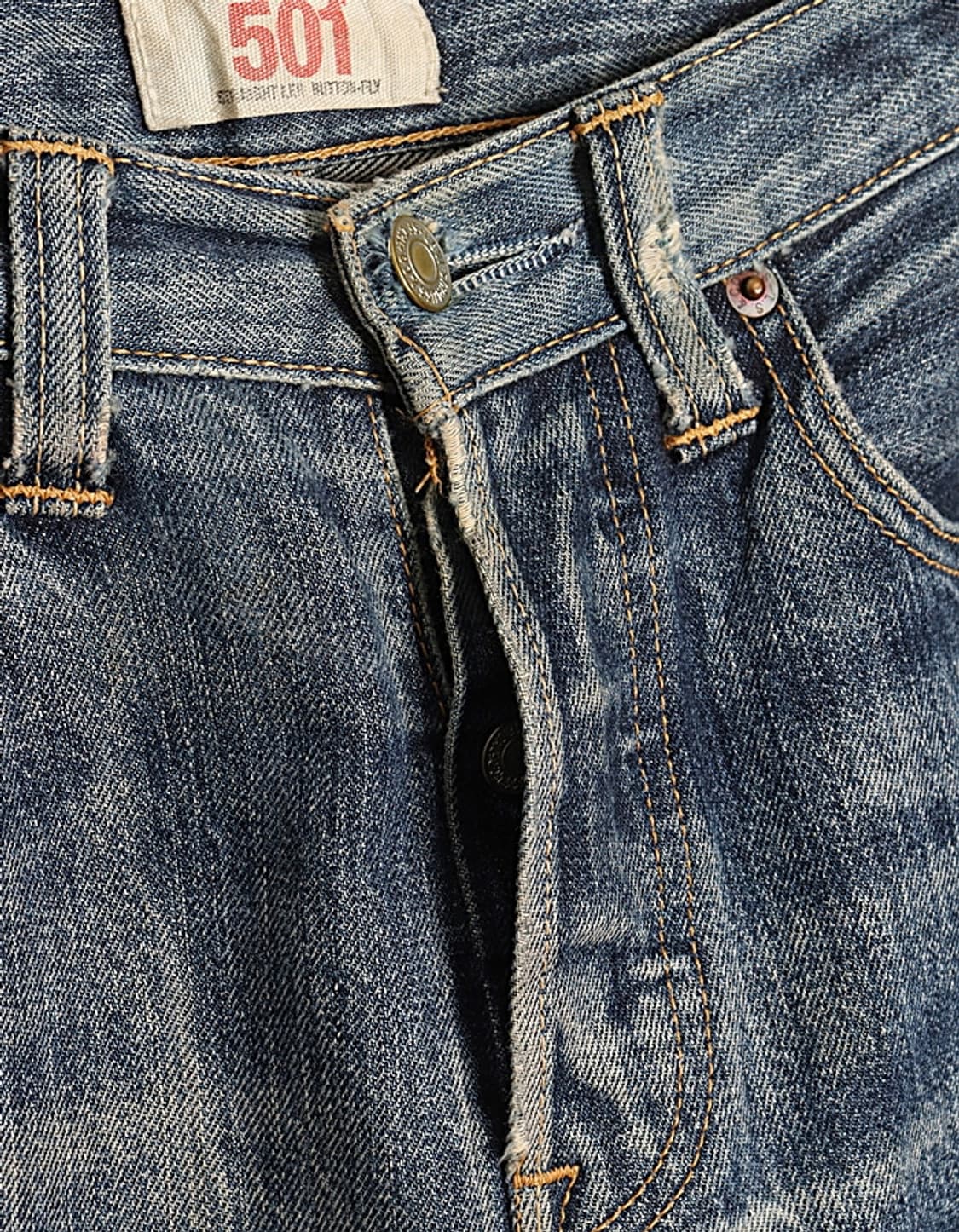 Levi's 501 Used Denim Pant (27) 상품이미지4