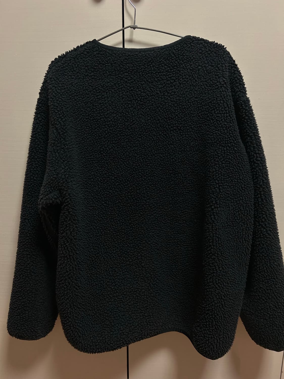 유니클로 플리스 자켓 블랙 L 상품이미지3