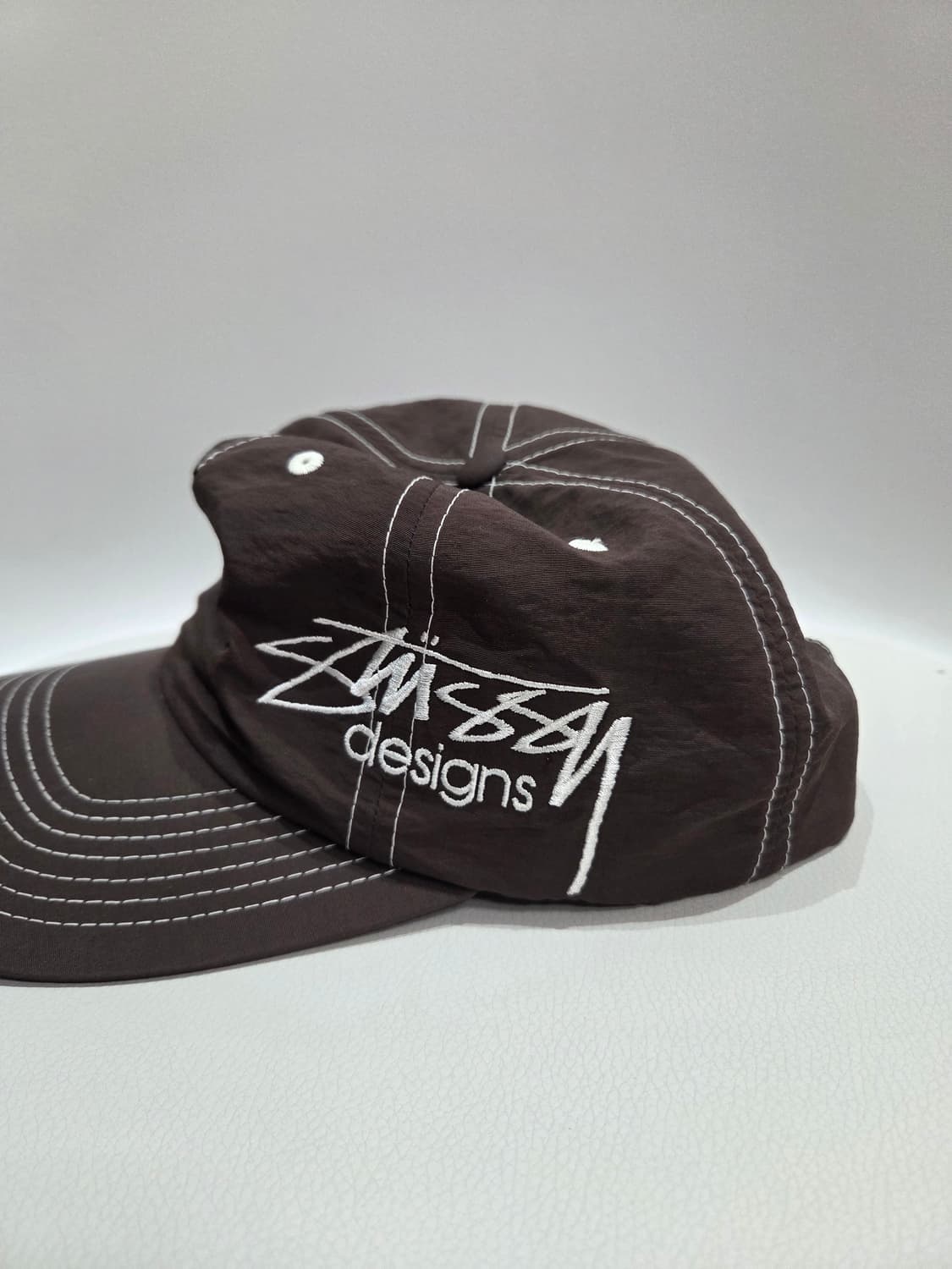 스투시 브라운 볼캡 상품이미지2