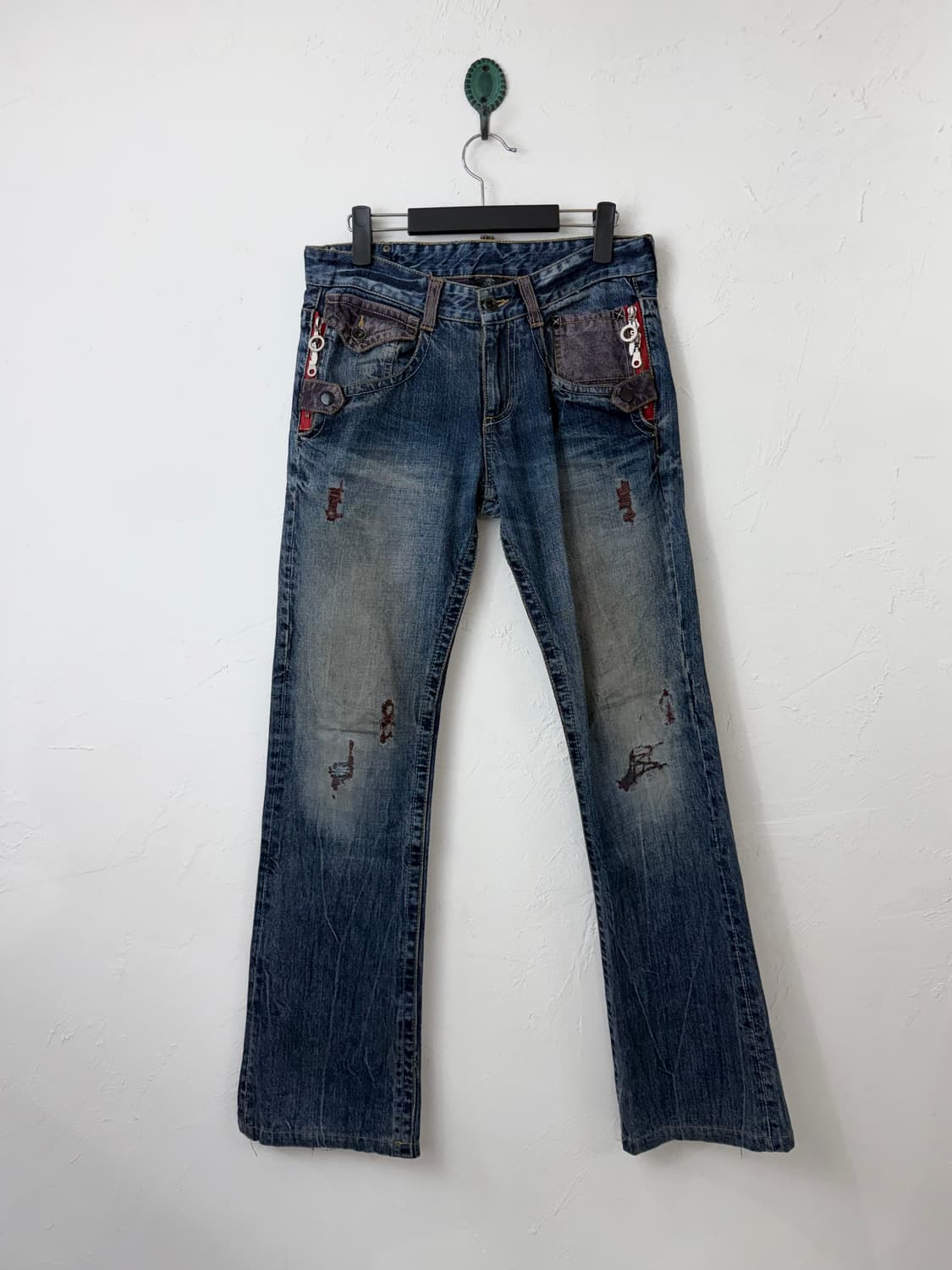 semanticdesign 3-ZIP 플레어 진 상품이미지1