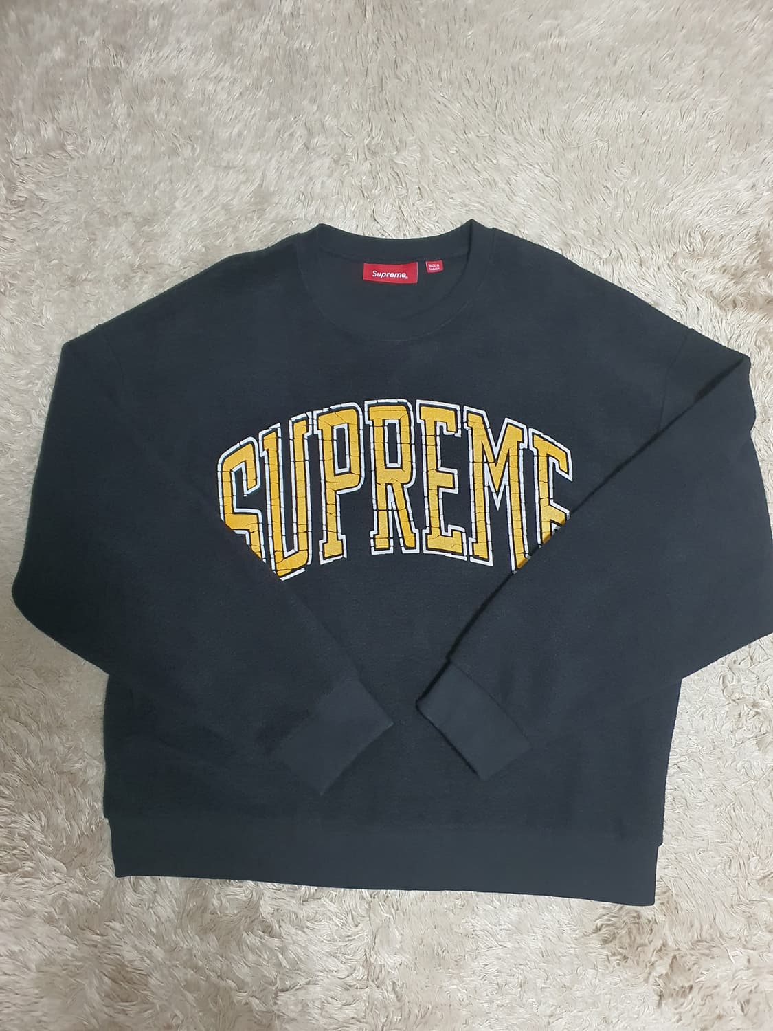 슈프림 크루넥  상태 굿 사이즈 실측 105 상품이미지1