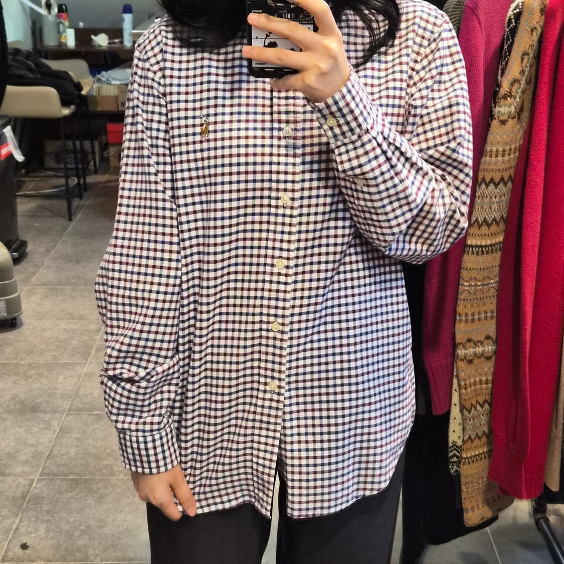 [NO.9] 랄프로렌 체크 셔츠 상품이미지2