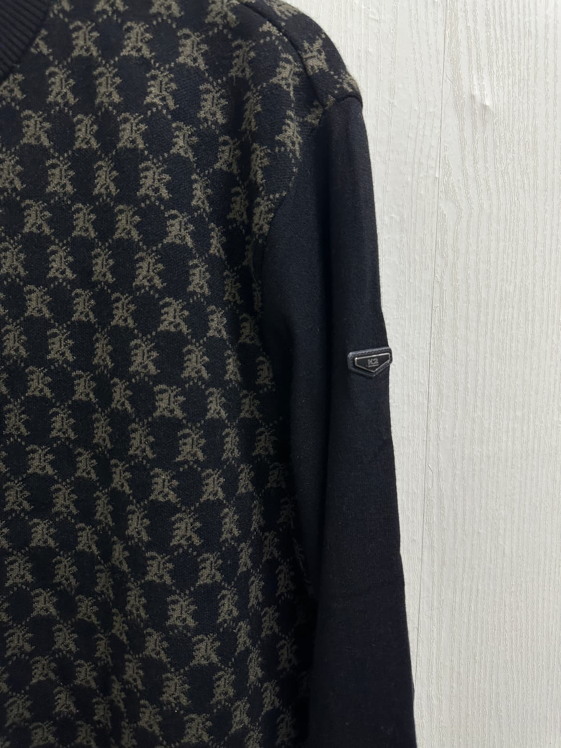 K2 남성 하프집업 패턴 니트 100 상품이미지3