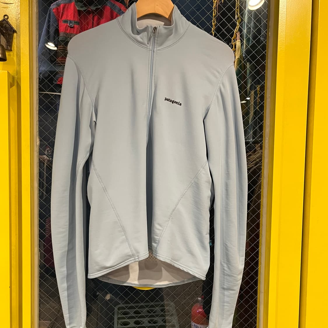 Patagonia 파타고니아 라이트 블루 트레이닝 하프집업 상품이미지6