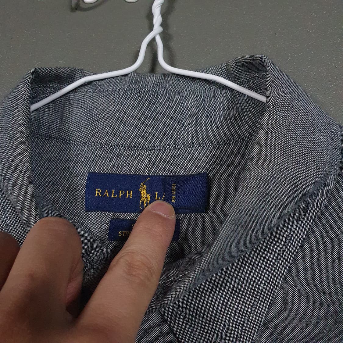 실측 XL) 폴로 랄프로렌 신형 포니 버튼다운 스트레치 옥스포드 셔츠 상품이미지6