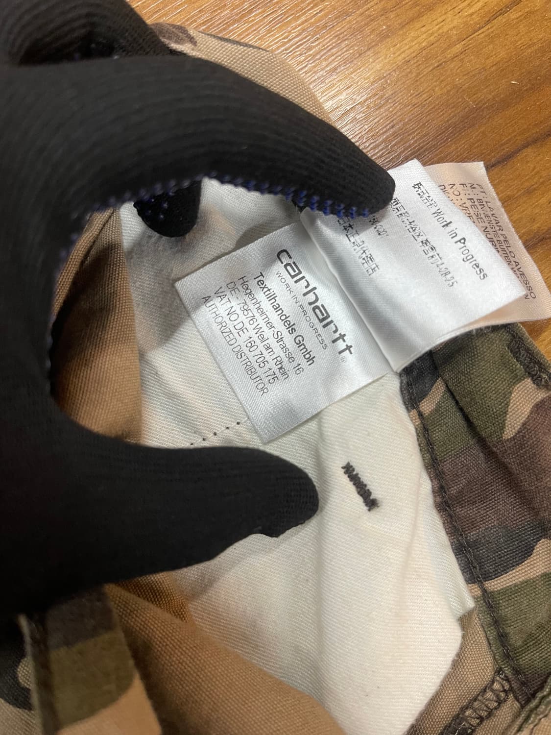 정품 칼하트 카모 반바지 30 상품이미지8