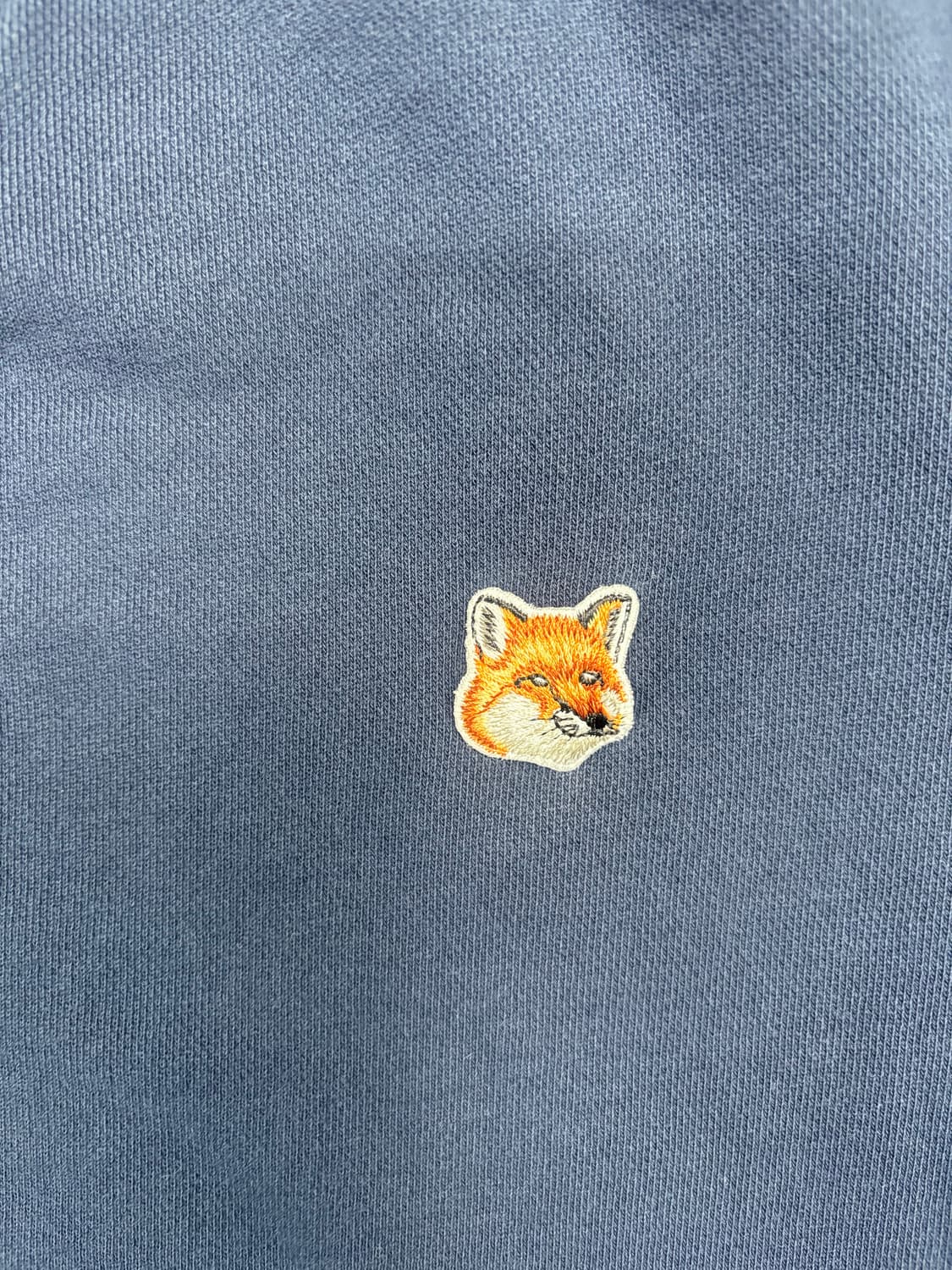 메종키츠네 맨투맨 네이비 상품이미지3