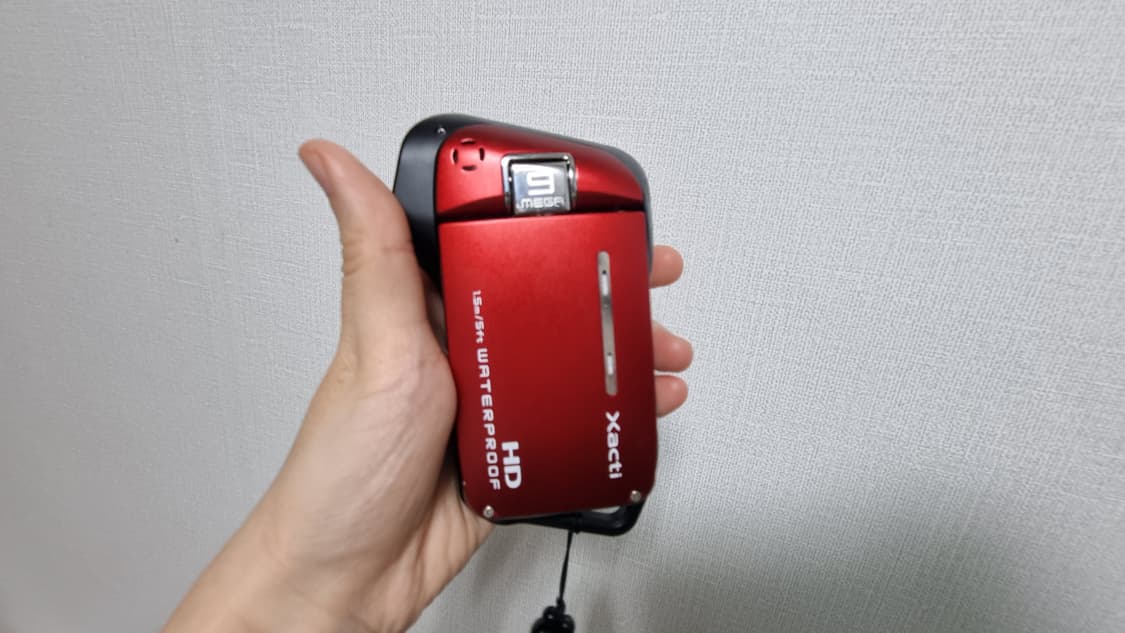 산요작티HD ca-9 레드 판매합니다 상품이미지1