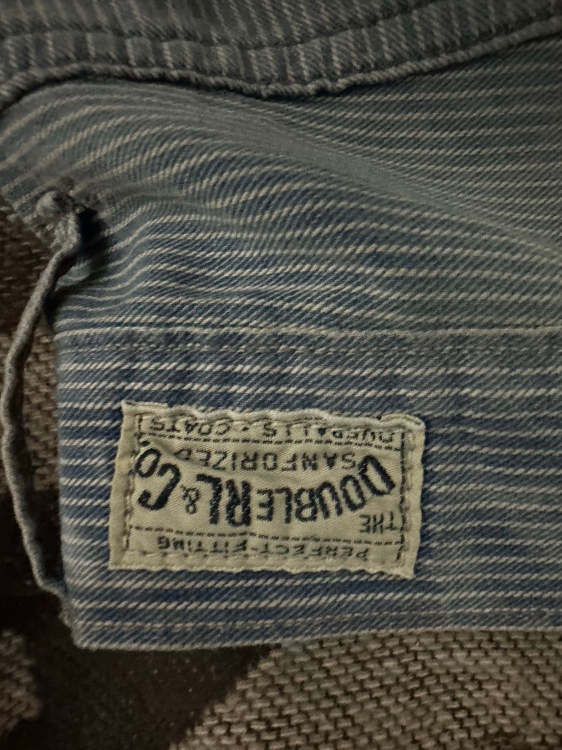 Rrl 빈티지 파이브 포켓 리페어 인디고 팬츠 34 상품이미지3