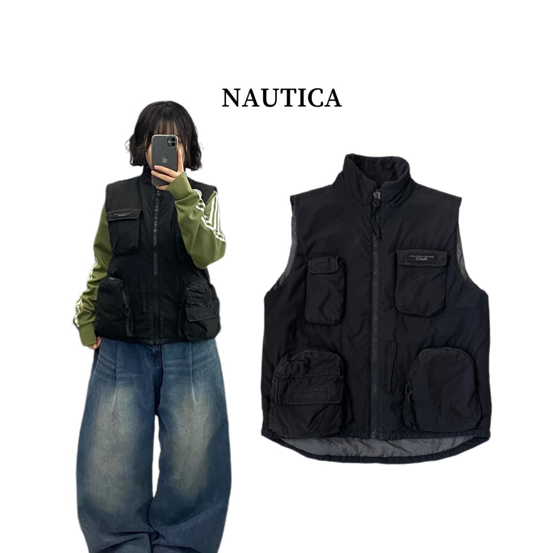 노티카 멀티포켓 테크니컬 베스트 조끼패딩 상품이미지1