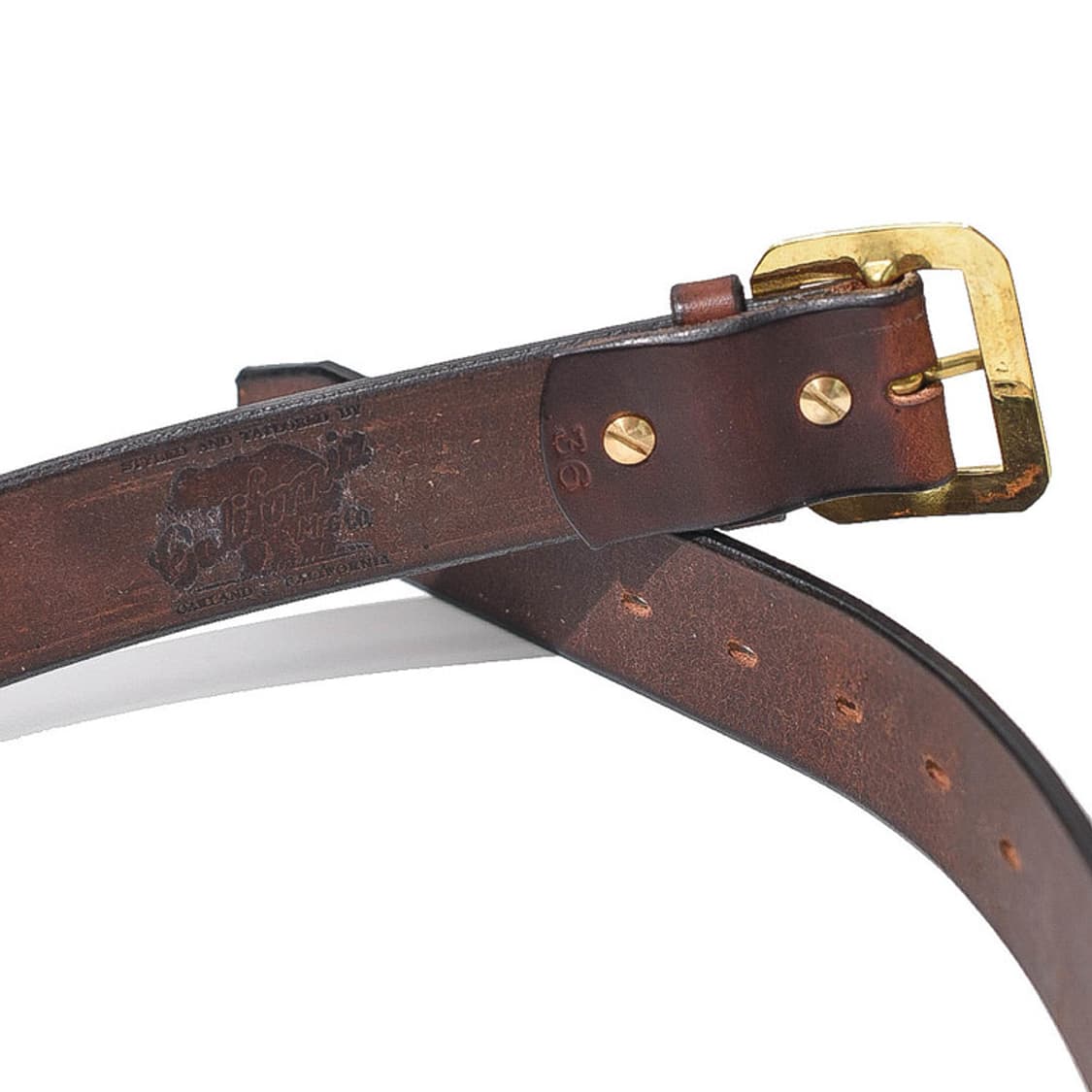 레인보우컨트리 Dipped Work Harness 개리슨벨트 브라운 34 상품이미지3