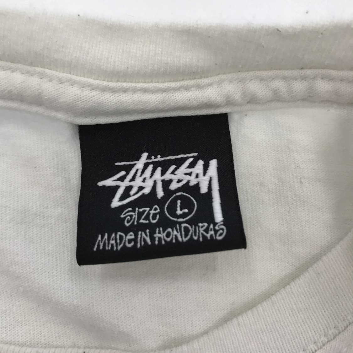 스투시 stussy 백프린팅로고 반팔티셔츠 [L] 상품이미지4