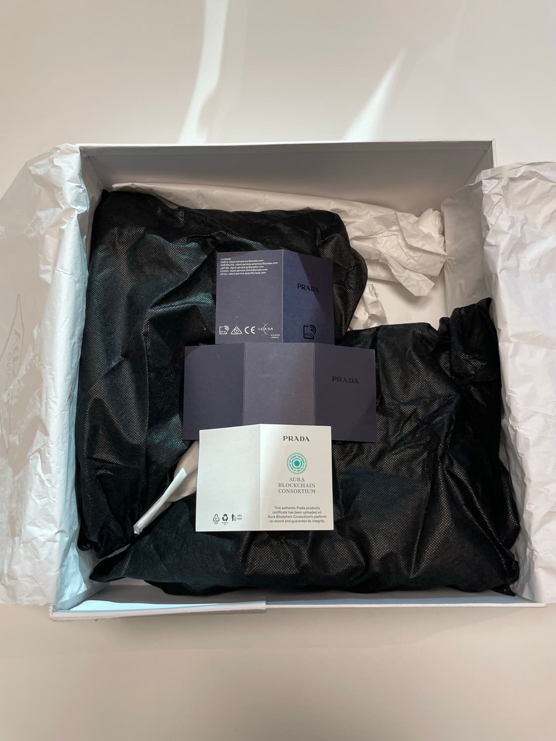 프라다 레인부츠 블랙 7사이즈 판매 상품이미지6