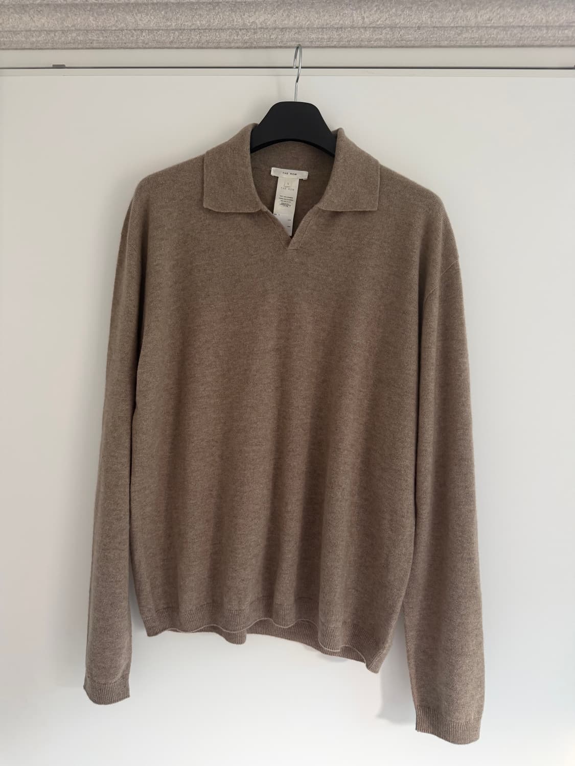 [L] 더로우 캐시미어 폴로 니트 therow 상품이미지2
