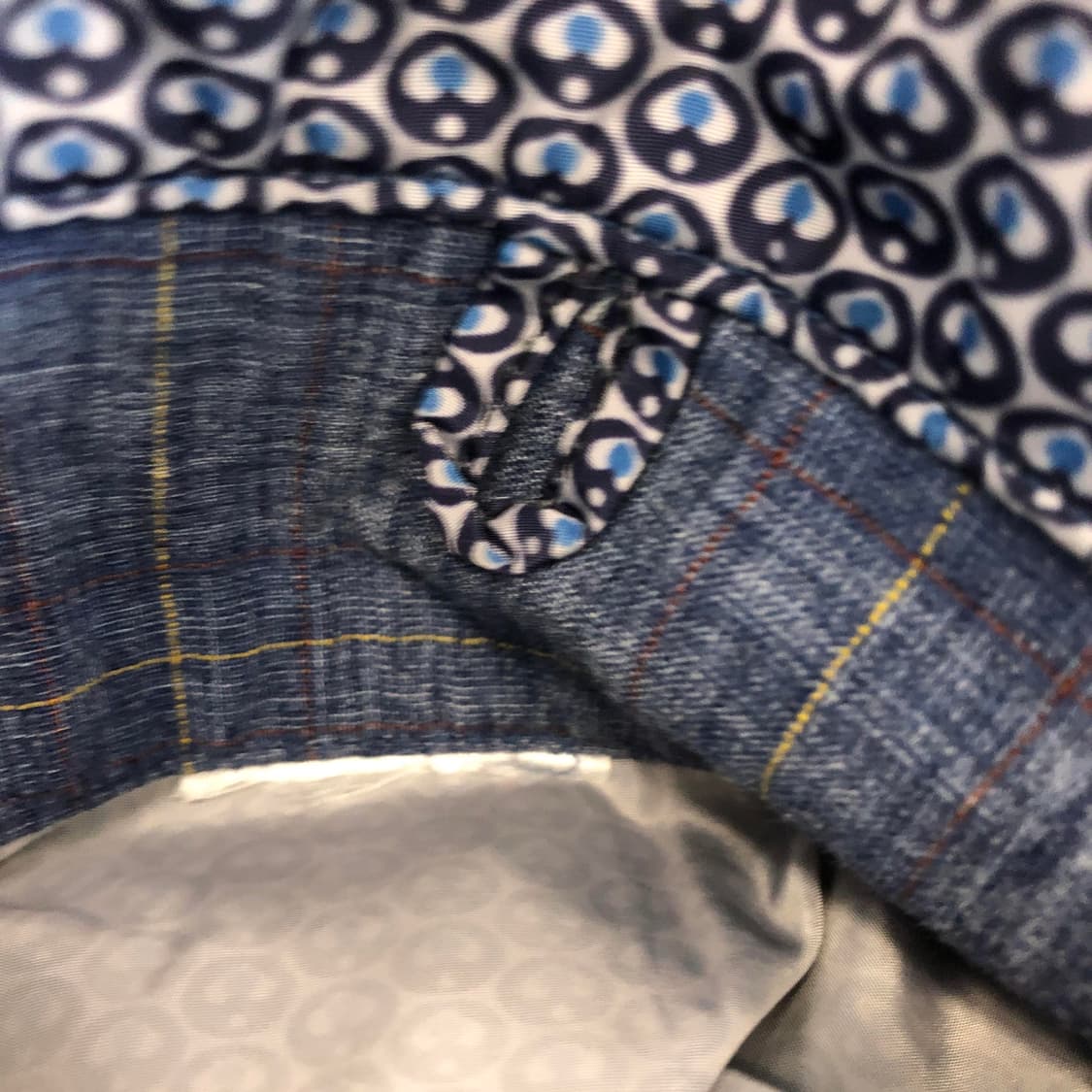 DKNY 린넨자켓 95 사이즈 블루 상품이미지6