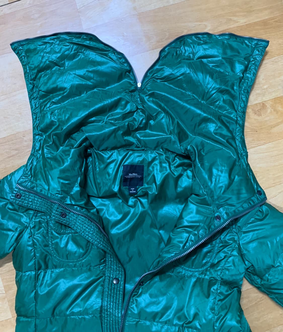 MAX MARA 위크엔드 by 막스마라 패티드 후디-집업코트(다운충전) 상품이미지5