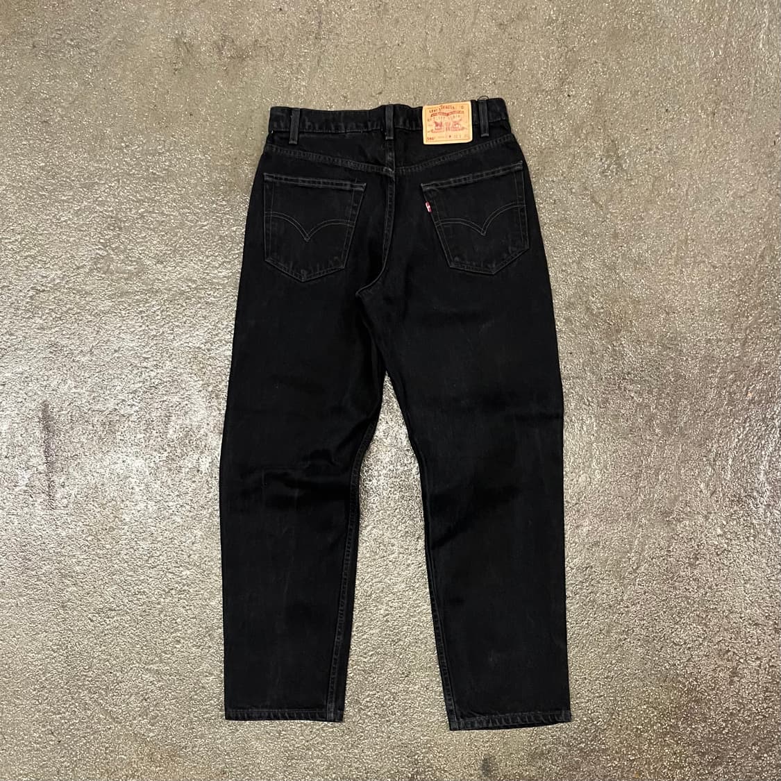 90s 리바이스550 블랙진 (31“) 상품이미지2