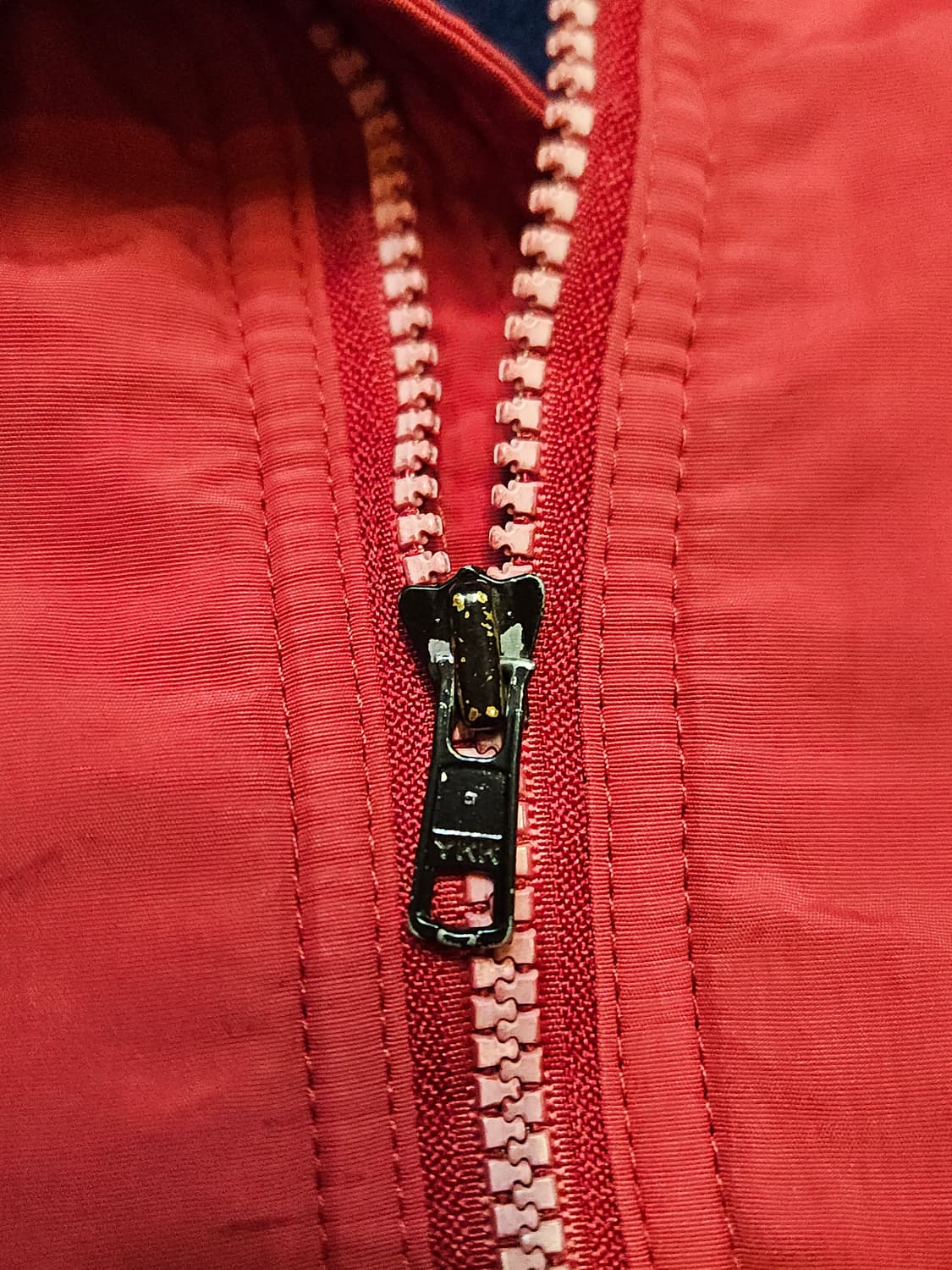 L.L.Bean Nylon Zip-Up Jacket (Red/Navy) 상품이미지5