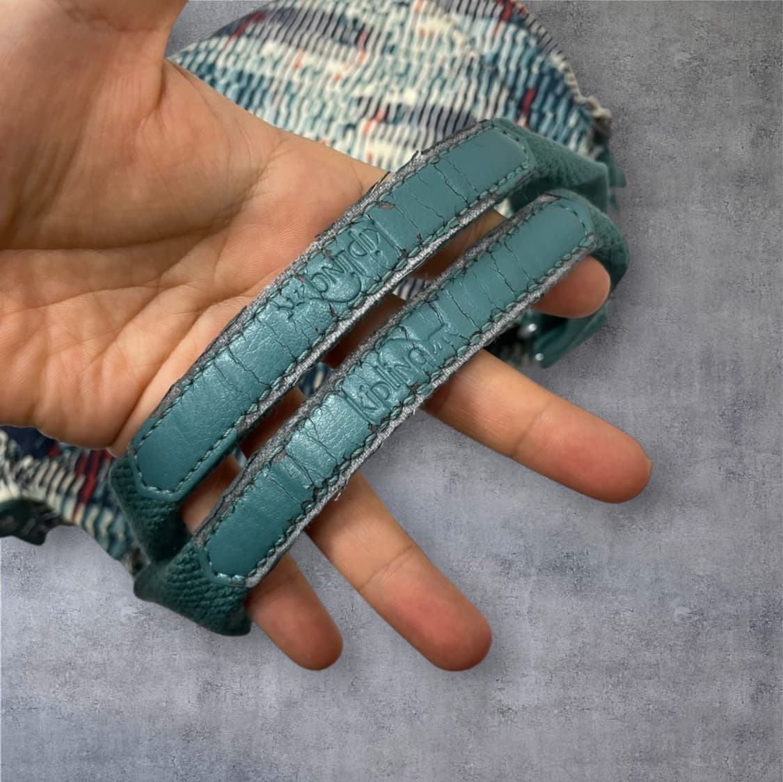 키플링 Kipling 민트 패턴 나일론 토트백 숄더백 상품이미지7