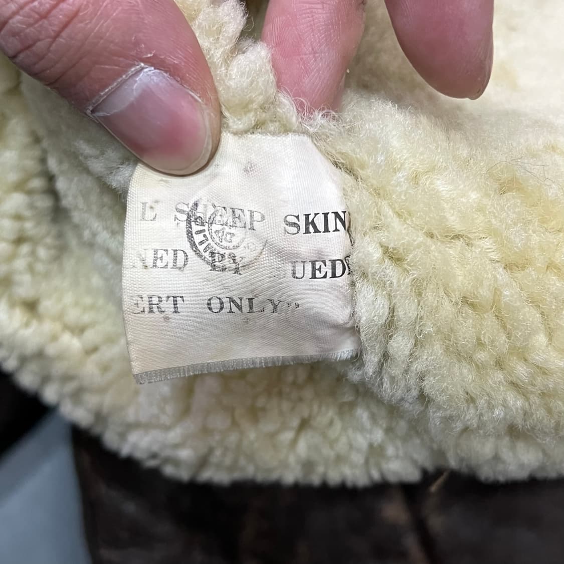  B3 램스킨 무스탕 자켓 y14447 상품이미지10